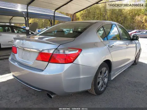 2013 Honda Accord Lx VIN 1HGCR2F38DA098034 фото 5