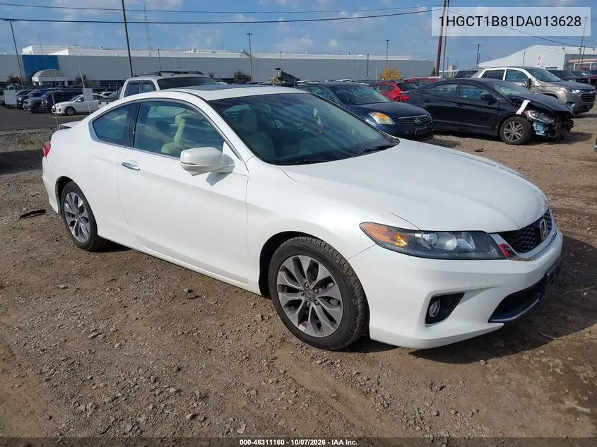 2013 Honda Accord Ex-L VIN 1HGCT1B81DA013628 фото 2