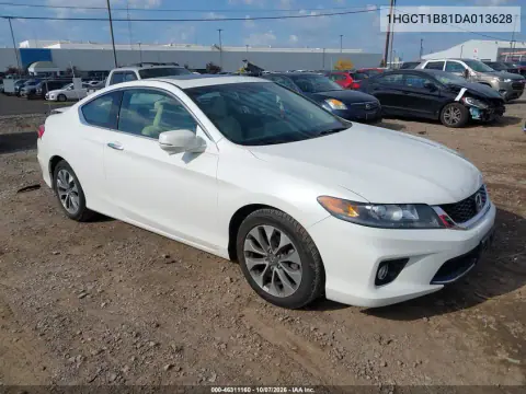 2013 Honda Accord Ex-L VIN 1HGCT1B81DA013628 фото 2