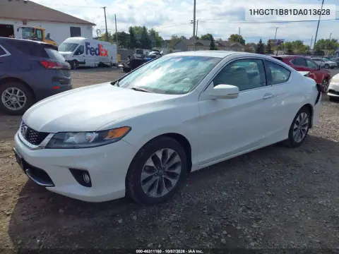 2013 Honda Accord Ex-L VIN 1HGCT1B81DA013628 фото 3