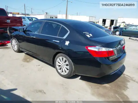 1HGCR2F75DA246899 — 2013 Honda Accord, фото 4 с аукциона IAAI, Передняя часть