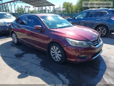 1HGCR3F80DA044356 — 2013 Honda Accord, Передняя часть, фото до ремонта