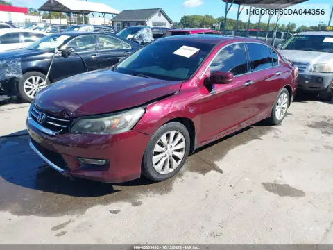1HGCR3F80DA044356 — 2013 Honda Accord, Передняя часть, фото до ремонта