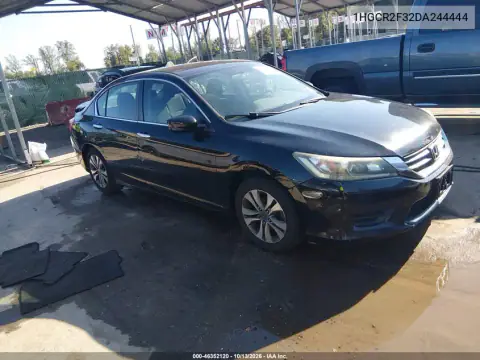 1HGCR2F32DA244444 — 2013 Honda Accord, Правая сторона, фото до ремонта