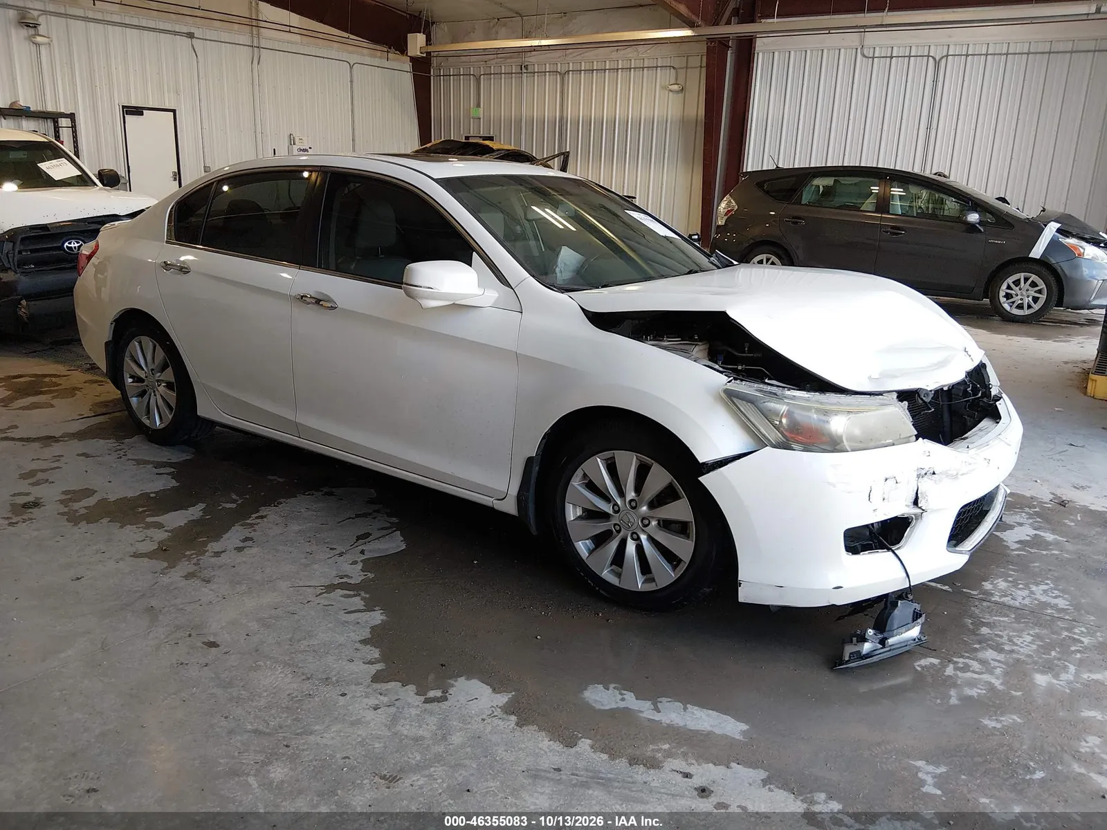 2013 Honda Accord Ex-L VIN 1HGCR2F88DA078541 фото 2