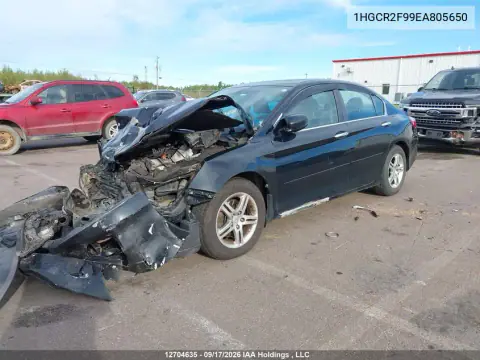 2014 Honda Accord Touring VIN 1HGCR2F99EA805650 фото 2
