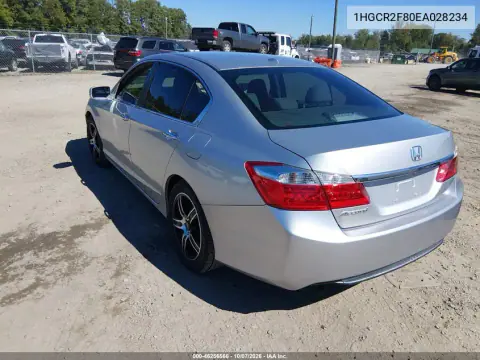 2014 Honda Accord Ex-L VIN 1HGCR2F80EA028234 фото 4