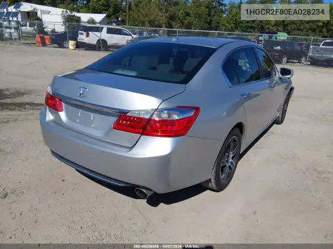 2014 Honda Accord Ex-L VIN 1HGCR2F80EA028234 фото 5