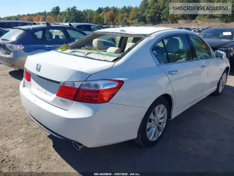 2014 Honda Accord Ex-L V-6 VIN 1HGCR3F89EA038850 фото 5