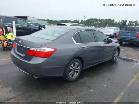 2014 Honda Accord Lx VIN 1HGCR2F32EA103004 фото 5