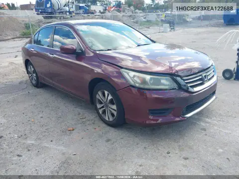 2014 Honda Accord Lx VIN 1HGCR2F3XEA122688 фото 2