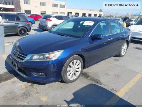 2014 Honda Accord Ex-L VIN 1HGCR2F86EA165534 фото 3