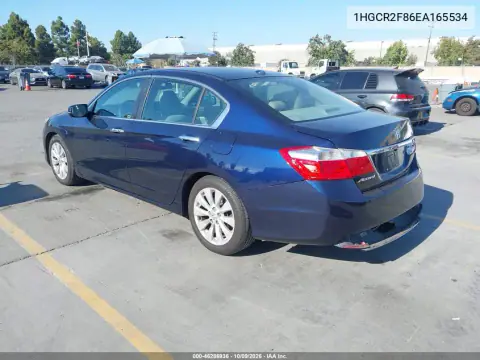 2014 Honda Accord Ex-L VIN 1HGCR2F86EA165534 фото 4