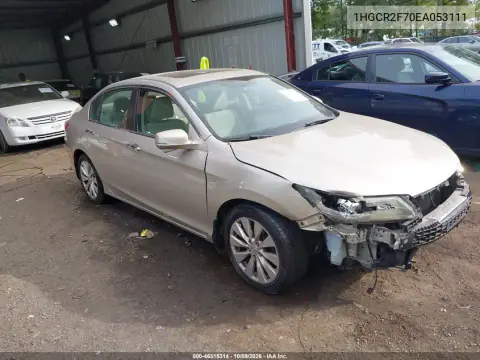2014 Honda Accord Ex VIN 1HGCR2F70EA053111 фото 1