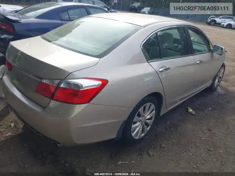 2014 Honda Accord Ex VIN 1HGCR2F70EA053111 фото 4