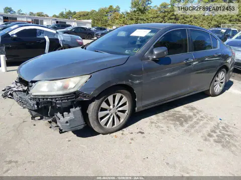 2014 Honda Accord Ex-L VIN 1HGCR2F89EA012453 фото 3