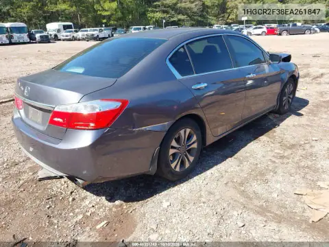 1HGCR2F38EA261847 — 2014 Honda Accord, фото 5 с аукциона IAAI, Передняя часть