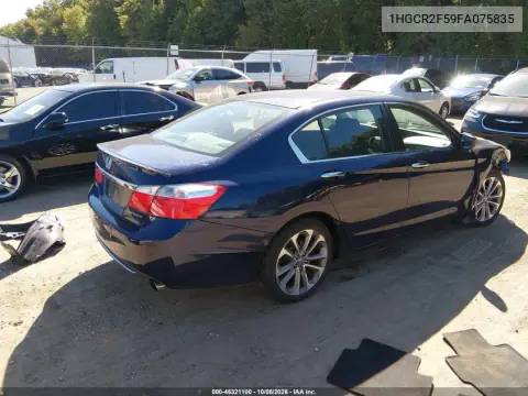 2015 Honda Accord Sport VIN 1HGCR2F59FA075835 фото 5
