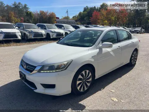 2015 Honda Accord Hybrid Ex-L VIN 1HGCR6F51FA012803 фото 2