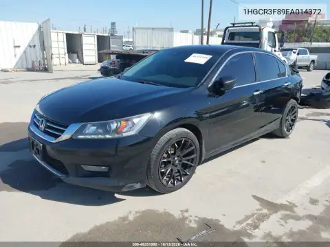 1HGCR3F89FA014372 — 2015 Honda Accord, фото 3 с аукциона IAAI, Задняя часть слева