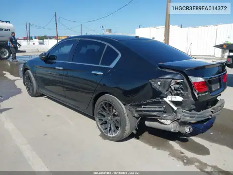 1HGCR3F89FA014372 — 2015 Honda Accord, фото 4 с аукциона IAAI, Задняя часть слева