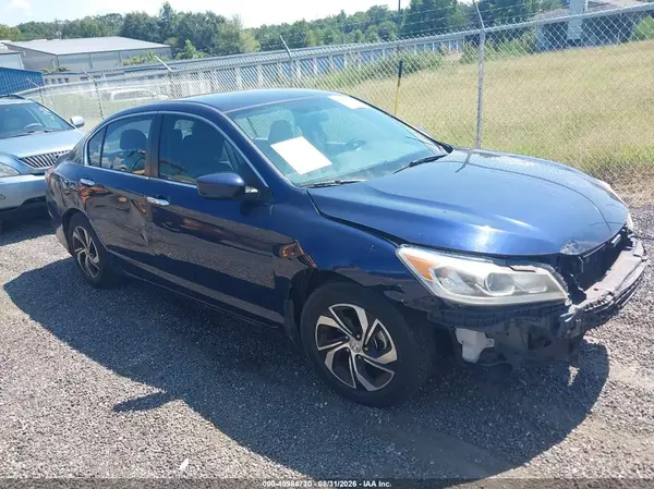 1HGCR2F38GA057469 Honda Accord 2016 — повреждение Передняя часть, фото до ремонта