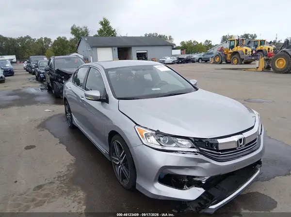 1HGCR2F53GA108572 — 2016 Honda Accord, Передняя часть (Front End), фото до ремонта