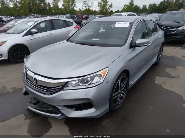 1HGCR2F53GA108572 — 2016 Honda Accord, фото 2 с аукциона IAAI 13.10.2026, Передняя часть