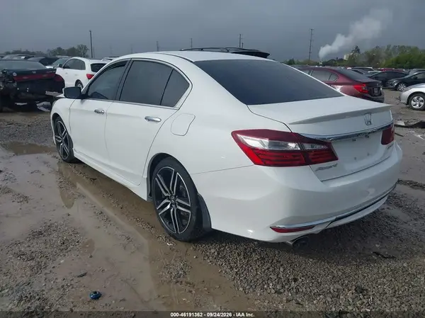 1HGCR2F52GA104951 — 2016 Honda Accord, фото 3 с аукциона IAAI, Передняя часть