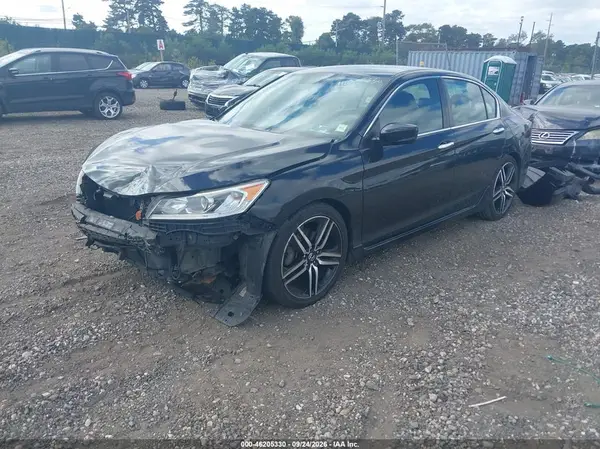 2016 HONDA ACCORD VIN 1HGCR2F57GA037411 фото 2