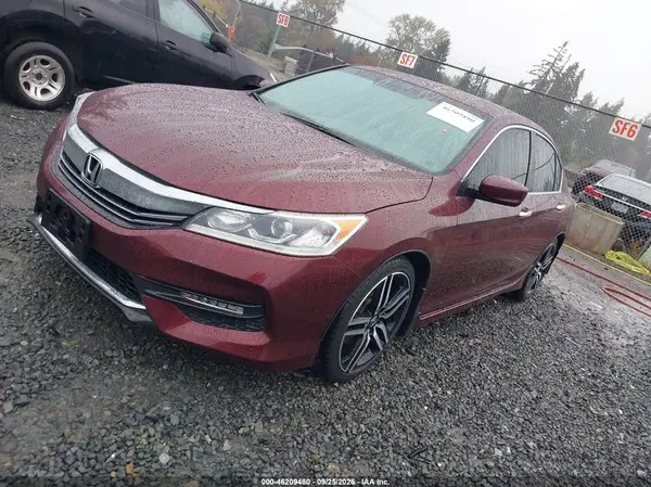 2016 HONDA ACCORD VIN 1HGCR2F5XGA199274 фото 2
