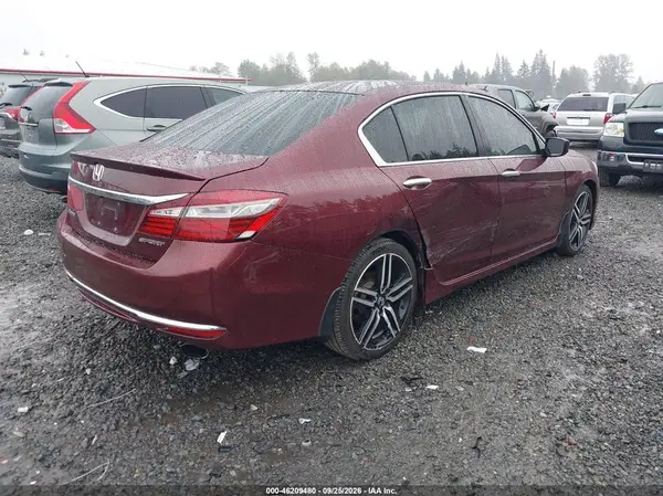 2016 HONDA ACCORD VIN 1HGCR2F5XGA199274 фото 4