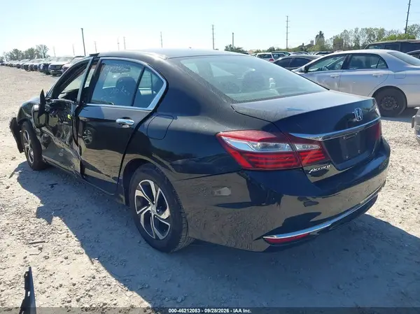 2016 HONDA ACCORD VIN 1HGCR2F37GA186626 фото 3