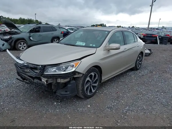 1HGCR3F86GA010166 — 2016 Honda Accord, фото 2 с аукциона IAAI, Передняя часть