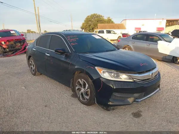 1HGCR2F33GA122437 — 2016 Honda Accord, Передняя часть слева (Left Front), фото до ремонта
