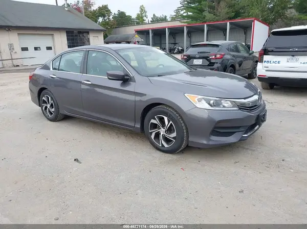 1HGCR2F3XGA053844 — 2016 Honda Accord, Передняя часть слева (Left Front), фото до ремонта