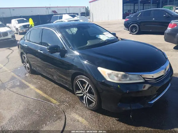 1HGCR3F03GA029588 — 2016 Honda Accord, Правый бок (Right Side), фото до ремонта