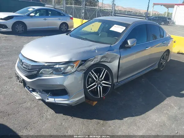 1HGCR2F52GA234020 — 2016 Honda Accord, фото 2 с аукциона IAAI, Передняя часть слева