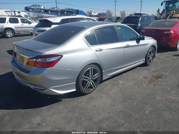 1HGCR2F52GA234020 — 2016 Honda Accord, фото 4 с аукциона IAAI, Передняя часть слева