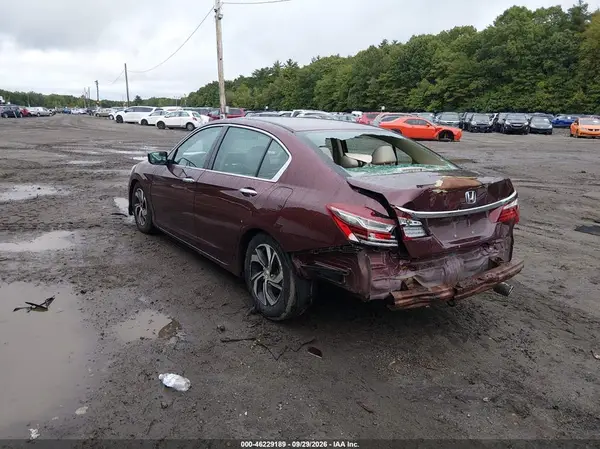 1HGCR2F35GA104036 — 2016 Honda Accord, фото 3 с аукциона IAAI, Задняя часть