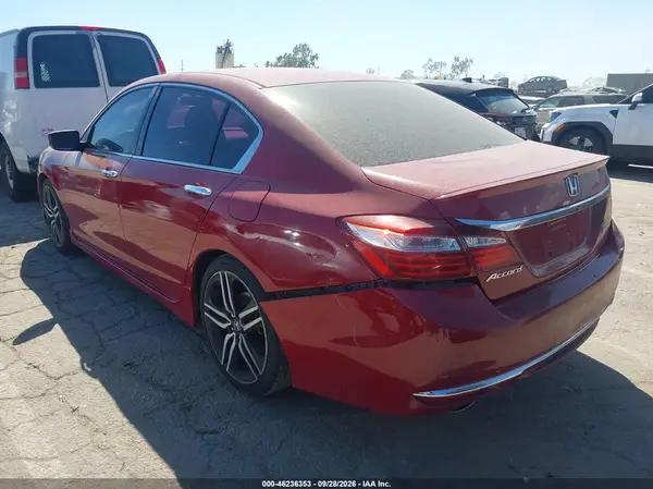 1HGCR2F58GA137050 — 2016 Honda Accord, фото 3 с аукциона IAAI, Задняя часть слева