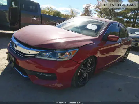 2016 Honda Accord Sport VIN 1HGCR2F58GA246656 фото 3