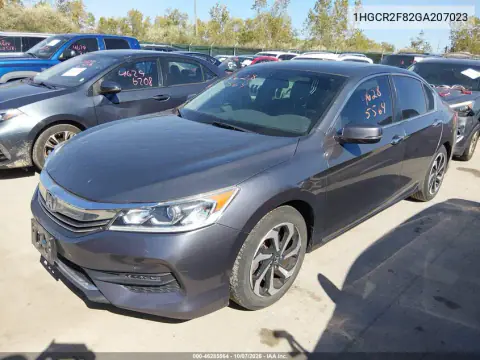 2016 Honda Accord Ex-L VIN 1HGCR2F82GA207023 фото 3