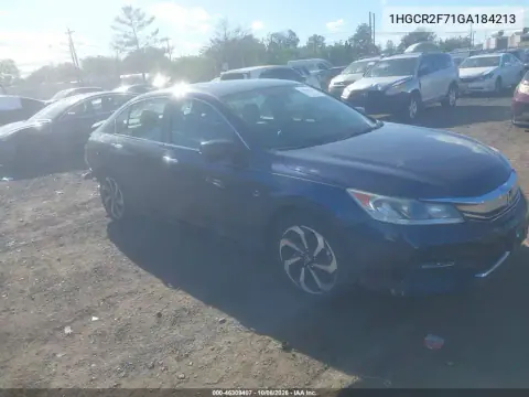 2016 Honda Accord Ex VIN 1HGCR2F71GA184213 фото 2