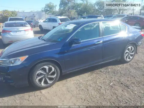 2016 Honda Accord Ex VIN 1HGCR2F71GA184213 фото 3