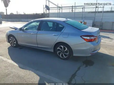 1HGCR2F87GA124770 — 2016 Honda Accord, фото 4 с аукциона IAAI, Повреждение двигателя