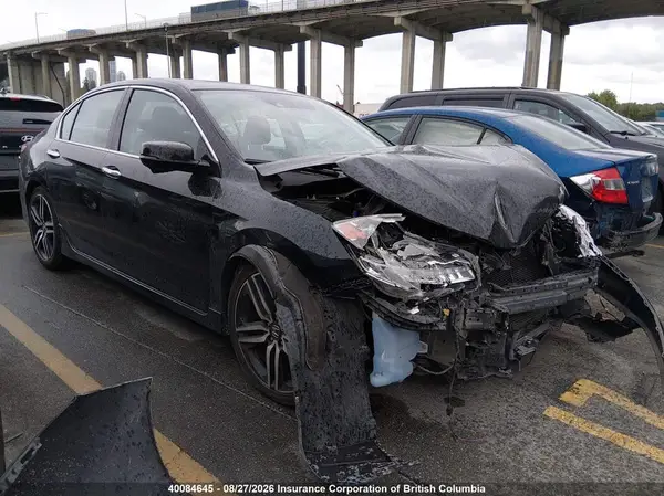 1HGCR2F00HA803579 — 2017 Honda Accord, Передняя часть (Front), фото до ремонта