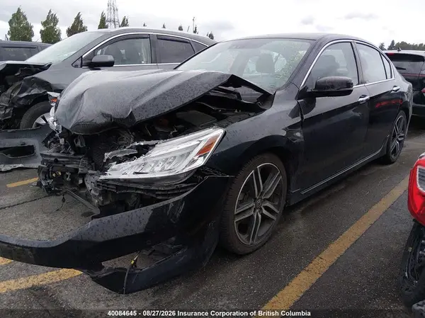 1HGCR2F00HA803579 — 2017 Honda Accord, фото 2 с аукциона IAAI 28.09.2026, Передняя часть