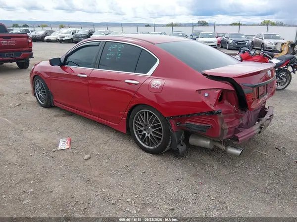 1HGCR2E10HA144476 — 2017 Honda Accord, фото 3 с аукциона IAAI, Задняя часть