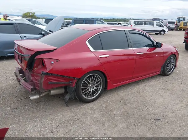 1HGCR2E10HA144476 — 2017 Honda Accord, фото 4 с аукциона IAAI, Задняя часть